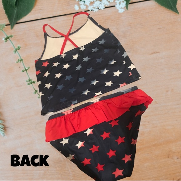 Girls swimwear 2 piece - Picture 2 of 2